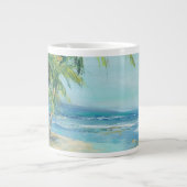 ブルーコースタルラグーン ジャンボコーヒーマグカップ (正面)