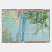 ブルーコースタルラグーン スローブランケット (正面)