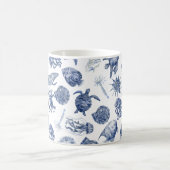 ブルーコーストウェディングマグ コーヒーマグカップ (中央)