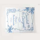 ブルーコーストカウガール独身最後の夜 タペストリー (正面(横))