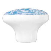 ブルーコーストバモダンリズウォーターカラーアート セラミックノブ (側面)