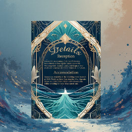 ブルーコーストビブェ ウェディングエンクロージャーカード エンクロージャーカード