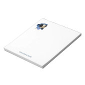 ブルーコーストフローラジャパンディミニマリスト ノートパッド (回転)