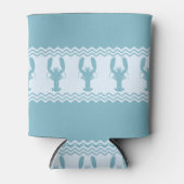 ブルーコーストロブスターストライプズ 缶クーラー (正面)