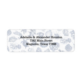 ブルーコースト結婚アの住所 ラベル