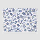 ブルーコースト結婚ティッシュペーパー 薄葉紙 (正面)