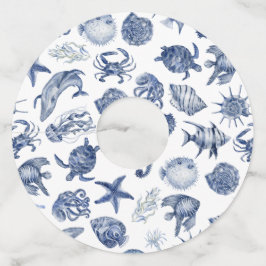 ブルーコースト結婚ラル ワイングラスタグ