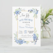 ブルーコーナーフラワーズ招待状 招待状 (スタンド正面)