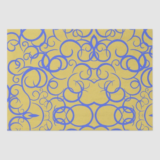 ブルーコーヒー 薄葉紙 (正面)