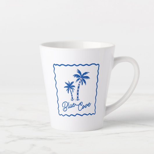 ブルーコーブ カフェラテマグ (右)
