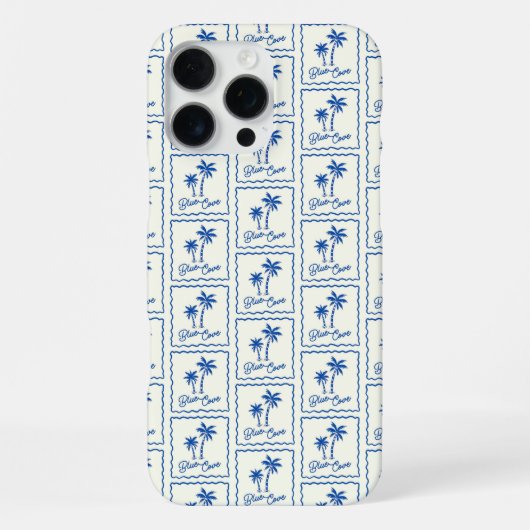 ブルーコーブ iPhoneケース (裏面)
