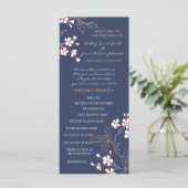 ブルーコーラルフローラ結婚式 プログラム (スタンド正面)