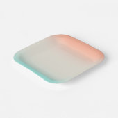 ブルーコーラルリネンブレンド ペーパープレート (傾斜あり)