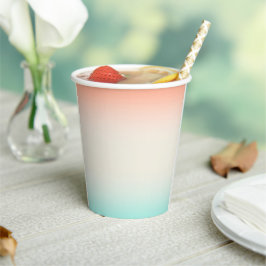 ブルーコーラルリネン ブレンド 紙コップ