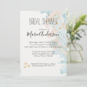 ブルーコーラル抽象芸術 招待状 (スタンド正面)