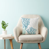 ブルーコーラル装飾用クッション クッション (椅子)