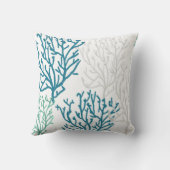 ブルーコーラル装飾用クッション クッション (裏面)