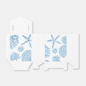 ブルーコーラル&シェルギフトボックス フェイバーボックス (折り畳みなし)