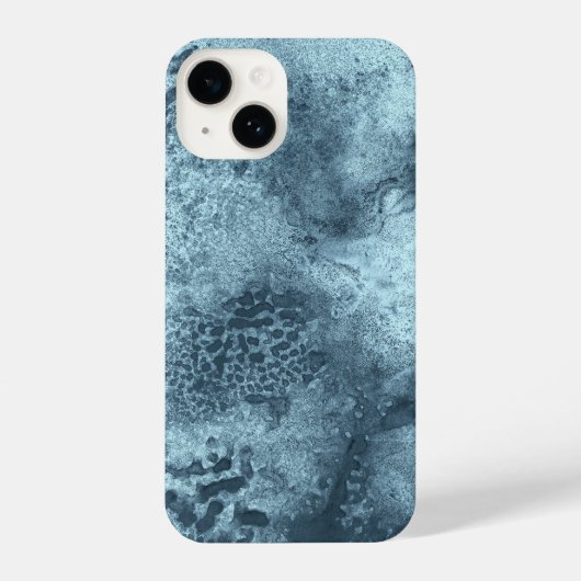 ブルーコーラル iPhoneケース (裏面)