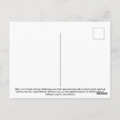 ブルーコーンピープル ポストカード (裏面)