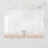 ブルーコーンフラワーズ&小麦フィールドブルー詳細 エンクロージャーカード (裏面)