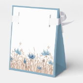 ブルーコーンフラワーズ&小麦結婚畑 フェイバーボックス (裏面サイド)