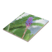 ブルーコーンブロムリード花 タイル (側面)