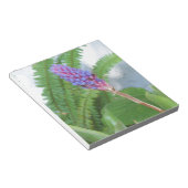 ブルーコーンブロムリード花 ノートパッド (アングル)
