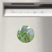 ブルーコーンブロムリード花 マグネット (インサイチュ (食洗機))