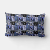 ブルーゴシック ランバークッション (裏面)