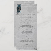 ブルーゴシックOwl Poshのメ結婚ニュー メニュー (正面/裏面)