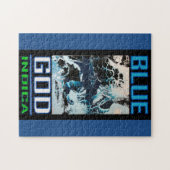 ブルーゴッドインディカ ジグソーパズル (横)