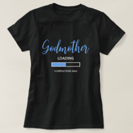 ブルーゴッドマザーロード完了2021男の赤ちゃん Tシャツ