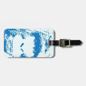 ブルーゴリラ荷物タグ ラゲッジタグ (正面横)