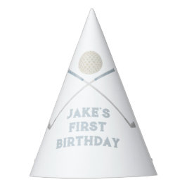 ブルーゴルフの誕生日の帽子 パーティーハット