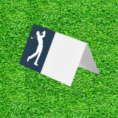 ブルーゴルフをテーマにした誕生日座席表