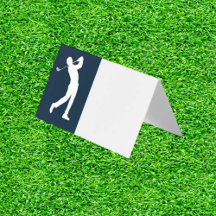 ブルーゴルフをテーマにした誕生日座席表