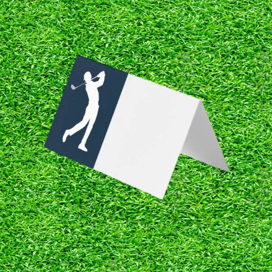 ブルーゴルフをテーマにした誕生日座席表