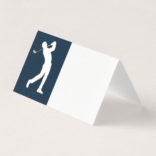 ブルーゴルフをテーマにした誕生日座席表 (正面)