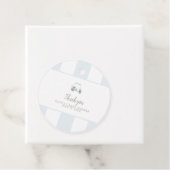 ブルーゴルフカートのギフトメッセージカード フェイバータグ (インサイチュ)