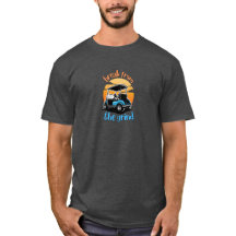 ブルーゴルフカートTシャツ