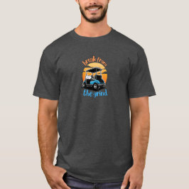ブルーゴルフカートTシャツ Tシャツ