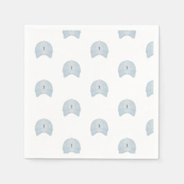 ブルーゴルフキャップナプトキン スタンダードカクテルナプキン