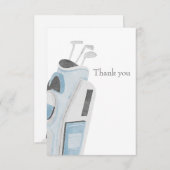 ブルーゴルフクラブサンキューカード サンキューカード (正面/裏面)