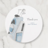 ブルーゴルフク感謝していラブギフトラベル フェイバータグ (正面)