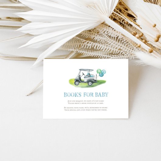 ブルーゴルフブックスベビー エンクロージャーカード