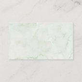 ブルーゴルフ赤ちゃんシャワーおむつラッフル エンクロージャーカード (裏面)