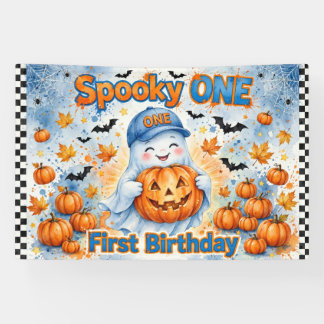 ブルーゴーストのハロウィン背景幕 - スプーキーONE 横断幕