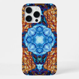 ブルーゴールドファイア iPhone 16 PRO MAXケース