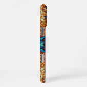 ブルーゴールドファイア iPhoneケース (右側面)